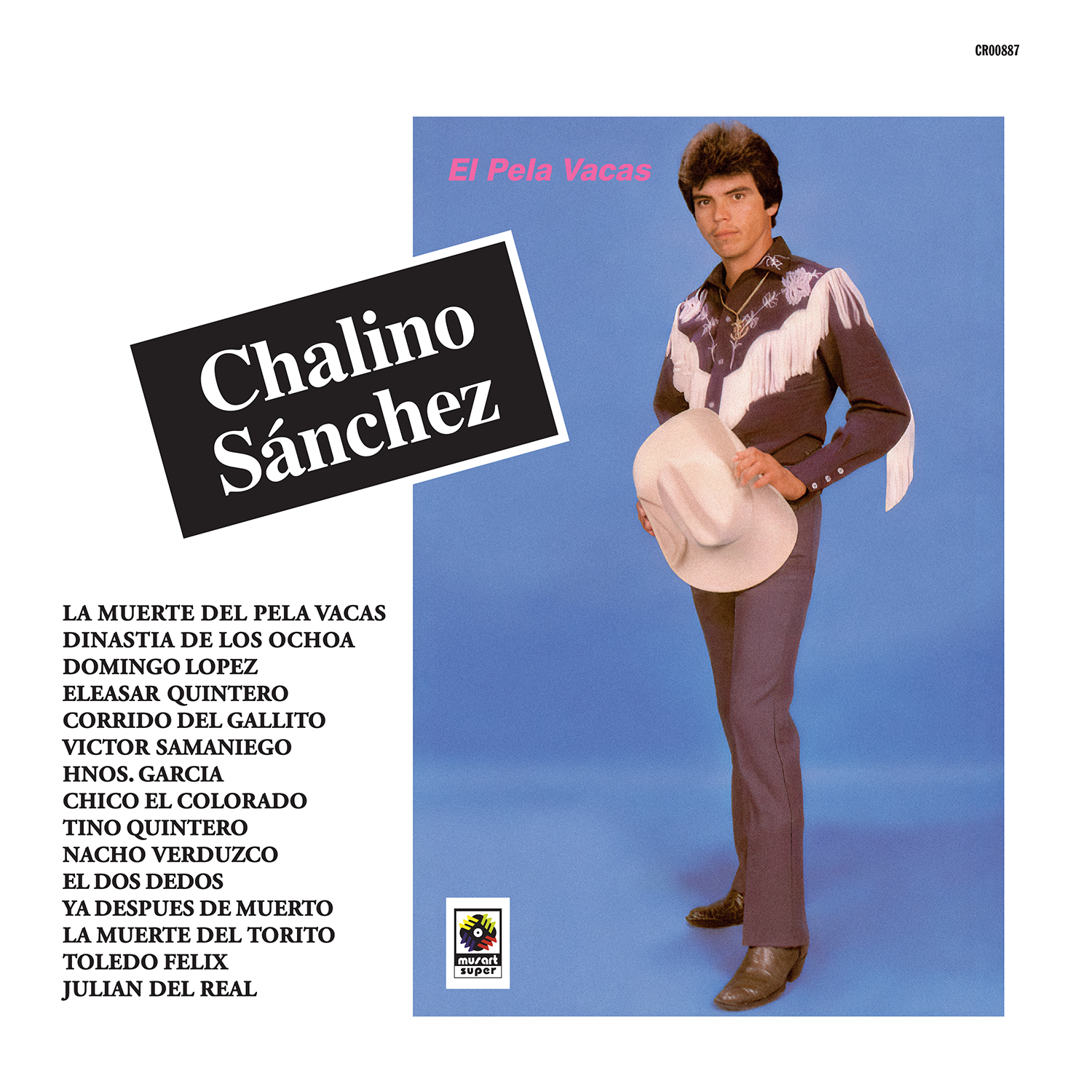 Chalino Sanchez - El Pela Vacas Album Cover