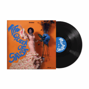 Celia Cruz - The Queen of Salsa - black vinyl pack shot