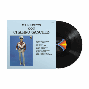 Más Éxitos Con Chalino Sanchez Black Vinyl Pack Shot