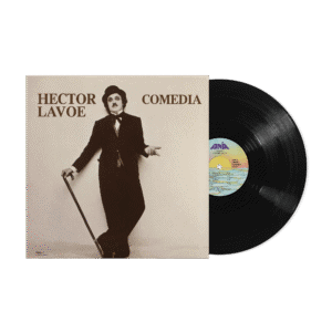 Hector Lavoe - Comedia reissue - black vinyl pack shot